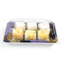 Assiettes et bols en plastique PET de qualité alimentaire, fourniture d'usine, pour plats à emporter, stockage alimentaire, plateau à pizza, sushi, gâteau, chocolat, bonbons, sandwich, biscuits