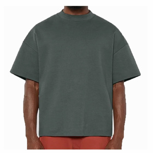 Camisetas de Hombre al por Mayor, Transpirables, Tejidas, 100% Poliéster, con Logotipo Personalizado, Estampado 3D, Secado Rápido, Manga Corta, Estilo Casual de Lujo - Product Image 2