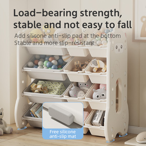 Camera da letto in plastica per bambini multistrato per bambini bambini bambini scaffali di stoccaggio per scaffali per librerie <span class=keywords><strong>angolo</strong></span> scaffale Organizer alpaca mensola - Product Image 5