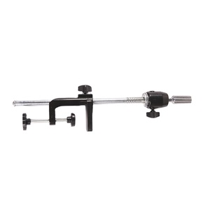 Soporte de mesa para cabeza de maniquí profesional, abrazadera negra para cabeza de peluca pequeña - Product Image 4