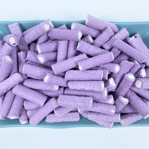 Vente en gros de collations lyophilisées pour animaux de compagnie collations pour chats aliments pour chats sandwich lyophilisé au <span class=keywords><strong>lait</strong></span> de chèvre et patates douces violettes friandises pour chiens - Product Image 3