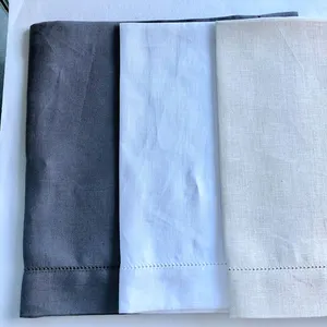 Serbet Kain Linen Katun Bordir Monogram Yang Unik dan Unik