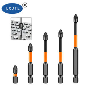 طقم 13 أو 25 أو 50 أو T7-T40 بت بغطاء مطاطي أسود ، أدوات يدوية سداسية - Product Image 2