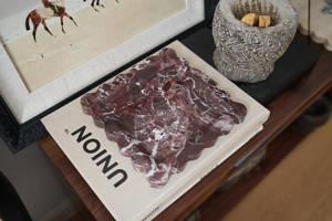 Popular Natural Purple Square Scalloped <strong>Marble</strong> <strong>Tray</strong> Plate Dish Storage <strong>Tray</strong> Custom Jewelry <strong>Marble</strong> <strong>Tray</strong> - Product Image 4