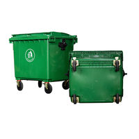 Poubelle de roue 120l en plastique robuste pour les conteneurs médicaux Para Basura Con Ruedas avec roues