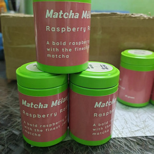 Toplu özel etiket tören sınıfı organik toz yeşil çay çay tozu 30g teneke paket vanilya lezzet <span class=keywords><strong>Matcha</strong></span> - Product Image 6