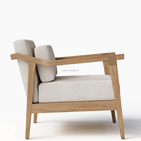 Meubles de salon modernes de luxe canapé en tissu chaise d'appoint salon chaise en bois