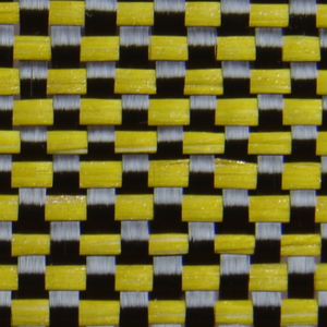 Fibre de verre jaune et tissu hybride en fibre de carbone - Product Image 1