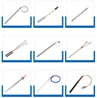 Disesuaikan 3mm 4mm 6mm Diameter 30w 50w 80w 100w 200w Built-in kontrol suhu Thermocouple pemanas Cartridge kecil