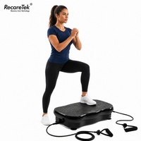 Plataforma Vibratoria para Fitness, Equipo de Ejercicio, Aparato de Gimnasio, Máquina para Ejercicios en Casa para Personas con Discapacidad
