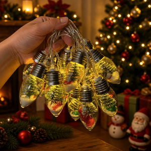 Christmas Fairy <b>Lights</b> Outdoor Waterproof Home Decorative Fairy <b>String</b> Led <b>Light</b> Creative Ornament <b>Lights</b> - Product Image 2