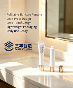 Deep.bio Plastic Essential Oil Cosmetic Tube with Screw Cap 16-19mm Silk Screen Printed Logo - Product Image 1