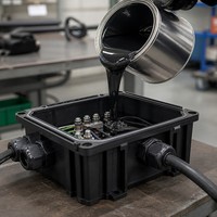Silicona de Curado por Adición Boqiao para encapsulado especializado de transformadores