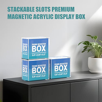 Boîte de protection en acrylique transparente de qualité supérieure pour boîte de rappel TCG – Boîte de présentation anti-UV pour produits de cartes à collectionner scellées