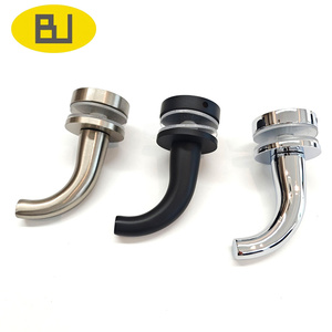 <span class=keywords><strong>Chrome</strong></span> đánh bóng rắn brass móc áo cho áo và khăn móc hiện đại nhiệm vụ nặng nề treo tường phòng tắm móc - Product Image 2