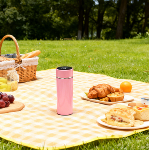 <span class=keywords><strong>Thermos</strong></span> intelligent numérique à détection de température LED 500 ml Termo Pro - Acier inoxydable de qualité <span class=keywords><strong>alimentaire</strong></span> isolé - Product Image 2