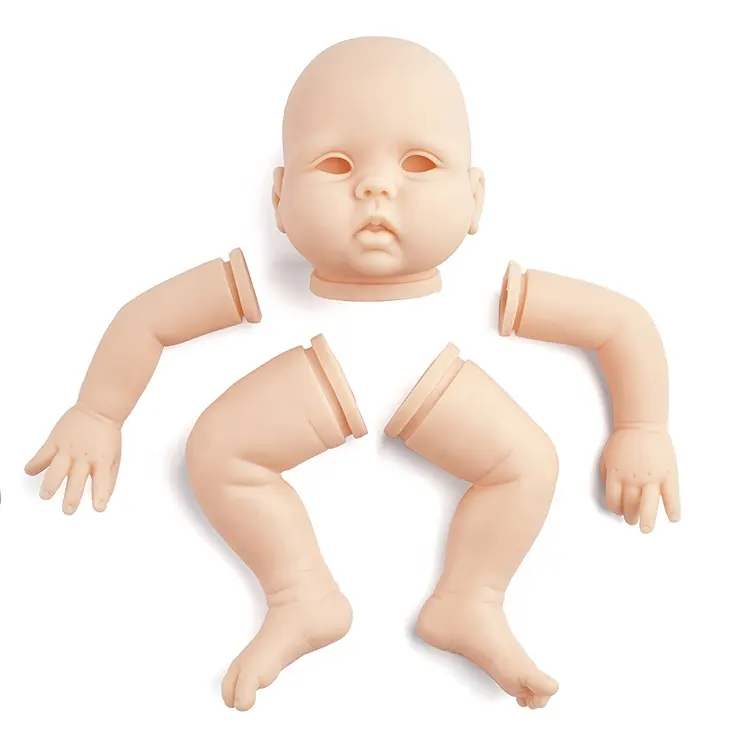 Lifereborn 22 pulgadas silicona piezas sin terminar accesorios en blanco bebés recién nacidos juguete Reborn Doll Kit