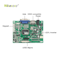 Écran TFT industriel 10,1 pouces 1280*720 IPS, angle de vision complet, interface LVDS, luminosité 720 nits, rétroéclairage LED, module LCD