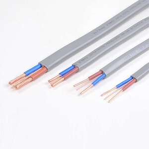 Cable Plano Bipolar WANBANG 2+<span class=keywords><strong>1</strong></span> con Conductor de Cobre de <span class=keywords><strong>1</strong></span>.0mm, Aislamiento de PVC, IP44, Voltaje Nominal 300/500V - Product Image 1