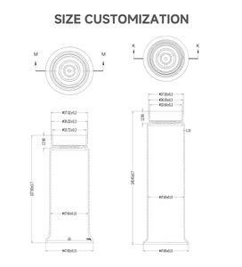 Oferta Especial: Envases de Lujo para Pasta Dental Orgánica, Botellas Vacías con Tapa Personalizadas para Cremas - Product Image 6