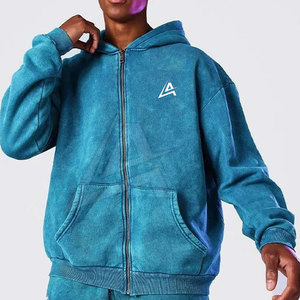 Chándal de lavado ácido para hombre de alta calidad hecho en Pakistán 100% algodón transpirable precio barato al por mayor para la temporada de invierno - Product Image 3