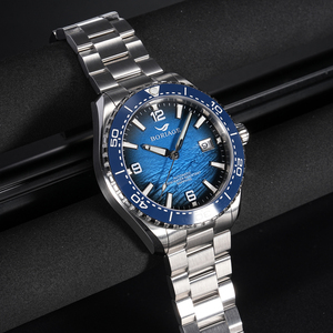 Reloj de Buceo Profesional BORIAGE de Lujo Diseño Original 2025 para Hombre Automático Mecánico NH35A 10ATM Zafiro Luminoso Acero 316L - Product Image 3