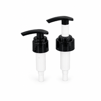 Pompe à ressort externe 28/410 33/410 avec verrouillage, distributeur haute performance pour flacon de 1 litre de shampoing ou gel douche