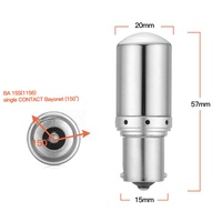 Großhandel Fehlerfrei Canbus BA15s P21W LED Blinker Lampe Autos T20 W21 LED-Lampen 144SMD für PY21W Bau15s LED