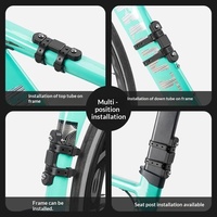 Soporte Universal para Botella de Agua sin Perforación, Correa de Conversión para Bicicletas de Montaña y Carretera, Equipo para Porta Botellas de Ciclismo