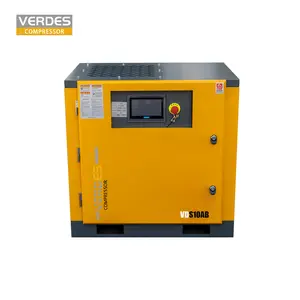 High efficiency 7.5kw/10hp cheap air compressor 380V air cooled Portable compressor air with ASME