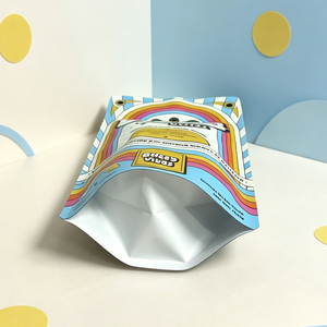 Custom Logo Matte High Barrier Resealable Snack Mylar Pouch Stand Up Zipper Herbal Powder Packaging Pouch - Product Image 4