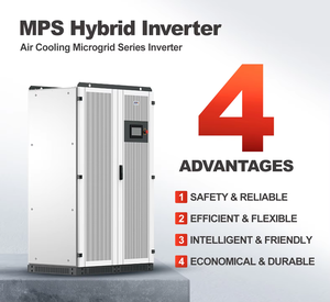 Onduleur hybride Megarevo 50kw <span class=keywords><strong>100kw</strong></span> 150kw 250kw 500kw 1MW onduleur de stockage d'énergie solaire hybride triphasé 380v 440v 480v - Product Image 4