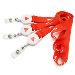 <span class=keywords><strong>สาย</strong></span>คล้องคอโพลีเอสเตอร์แบบซับลิเมชั่นสำหรับขายส่ง พร้อมที่ใส่บัตรแบบดึงกลับได้ สำหรับแพทย์และบุคลากรทางการแพทย์ - Product Image 4