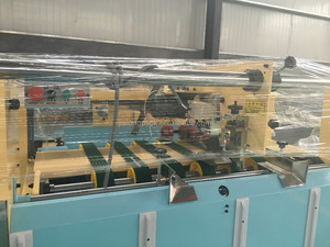 Encoladora semiautomática de cartón corrugado/máquina de pegamento de caja/máquina encoladora de carpetas de cartón - Product Image 5
