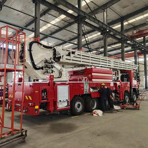 6x4 Drive High Spray <span class=keywords><strong>JP60</strong></span> y JP43 Camión de bombero de torre de espuma de doble pluma - Product Image 4