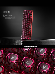 HZGAMER <span class=keywords><strong>Clavier</strong></span> mécanique personnalisé artisanal de style cyberpunk en chrome argenté, touches de <span class=keywords><strong>clavier</strong></span> pour joueurs, accessoires pour PC, fabriqué en Chine, anglais - Product Image 4