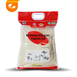 Customized Printed Rice Bag Plastic Food Packaging Rice Bag Vacuum Sealer Rice Bag