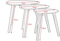 Ensemble de support Tv central en bois, forme ronde, Table basse, meuble Tv, salon, avec pied doré