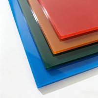 Plaque Acrylique Transparente 20mm Surface Brillante Écologique Panneau de Meuble Moderne Résistant aux Rayures et à la Chaleur Découpable