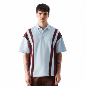 Polo de lujo con estampado de alta calidad para hombre, camiseta Polo de talla grande con logotipo bordado de algodón para hombre, tarifa al por mayor OEM personalizado - Product Image 1