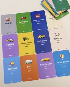 Borsa Personalizzata per Carte Didattiche in Carta per Bambini con Goffratura e Stampa Logo per lo Sviluppo Cognitivo dei Bambini - Product Image 5