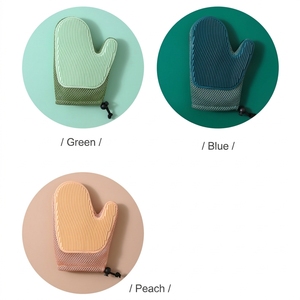 Guanto per Toelettatura Animali Domestici, Design a Doppia Faccia per Mano Destra, 3 Colori, per Cani e Gatti, Rimozione Pelo, Massaggio, Spazzola per la Cura degli Animali Domestici - Product Image 2
