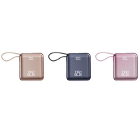 Offre Spéciale : Batterie Externe Ultra Mince 2-en-1 de 20000 mAh avec Câbles Intégrés, Charge Rapide, Écran LED et Sortie Type-C pour Utilisation en Extérieur