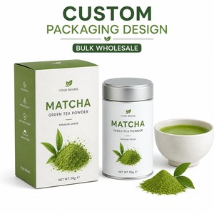 Uji Style Ceremonial Grade Matcha Tea Powder Organic First Harvest Pure Stone Ground Green Tea In Traditional Metal Can - Product Image 1