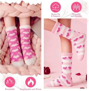 Calcetines de Mujer Afelpados, Gruesos, Cálidos, Suaves y Cómodos para Dormir en Invierno - Product Image 6