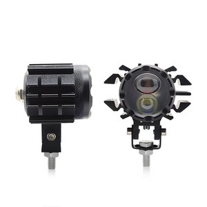 ไฟสปอร์ตไลท์มอเตอร์ไซค์แบบสองดวง Flying Star LED 12-24V DC ควบคุมด้วยสวิตช์ สำหรับใช้งานออฟโรดและชายหาด - Product Image 1