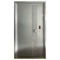 Porte d'entrée pivotante chinoise Prima en aluminium, extérieure, étanche, grande, double, pour maisons, hôtels, entrée sécurisée moderne