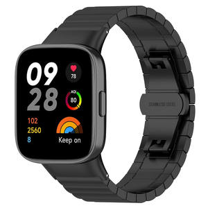<span class=keywords><strong>Bracelet</strong></span> de <span class=keywords><strong>montre</strong></span> en acier inoxydable à ajustement rapide pour Redmi Watch3, <span class=keywords><strong>bracelet</strong></span> de <span class=keywords><strong>montre</strong></span> en métal pour <span class=keywords><strong>Mi</strong></span> Watch Lite3 - Product Image 1
