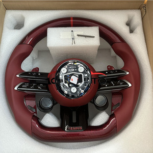 Volant personnalisé en fibre de carbone adapté aux Mercedes-Benz CLS G CLASS W205 W213 W251 W292 W222 W463 W464 - Product Image 5