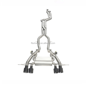 Nouvel échappement Catback Valvetronic Z-PIPE pour BMW M3/M4 G80/G82 M2 G87 <span class=keywords><strong>S58</strong></span> 3.0T avec tube intermédiaire à longueur égale et tube en Z - Product Image 1